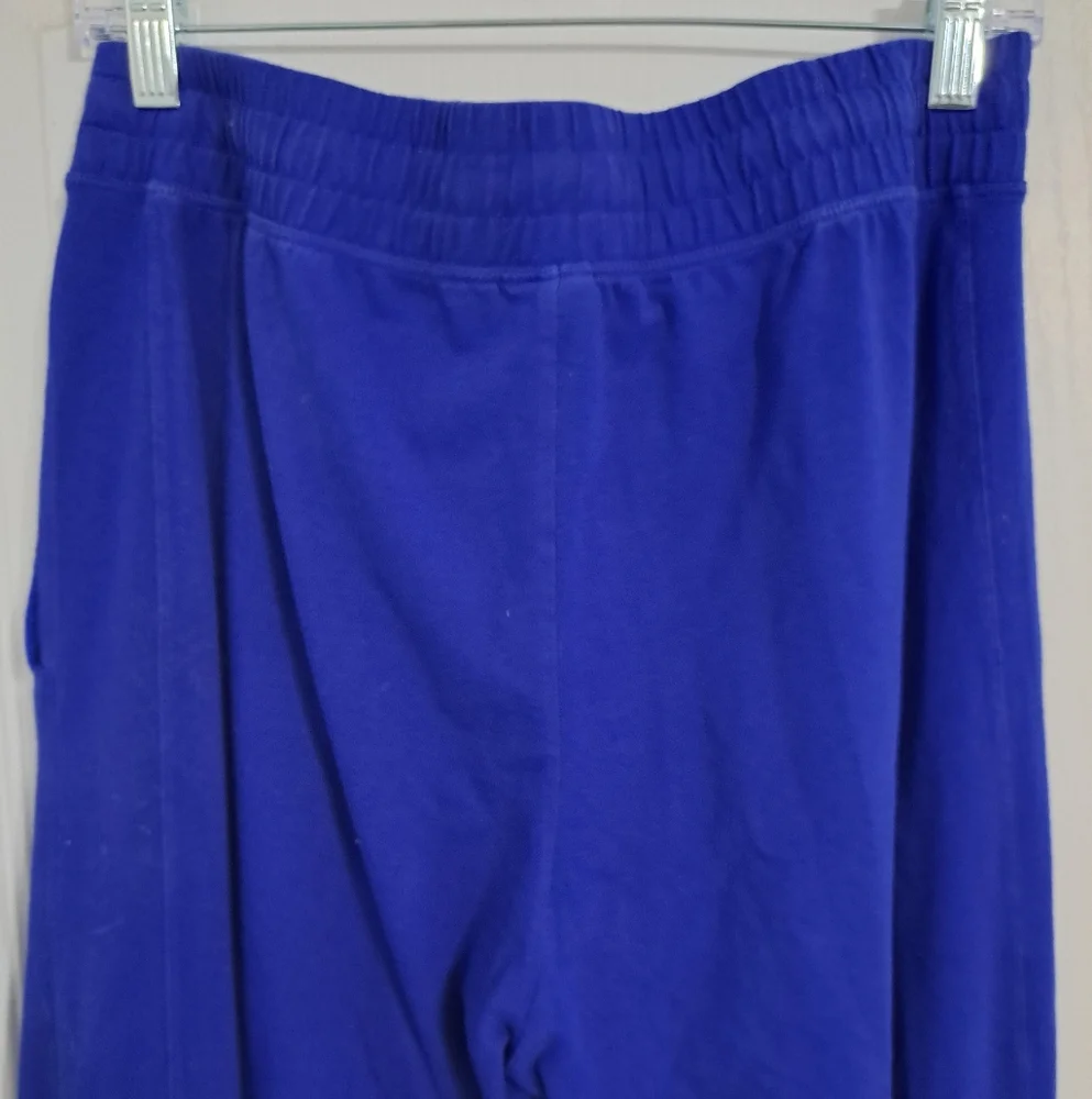 Victoria's Secret PINK Women's Jogger Pants Blue XL High Waist Full Length - Picture 5 of 5